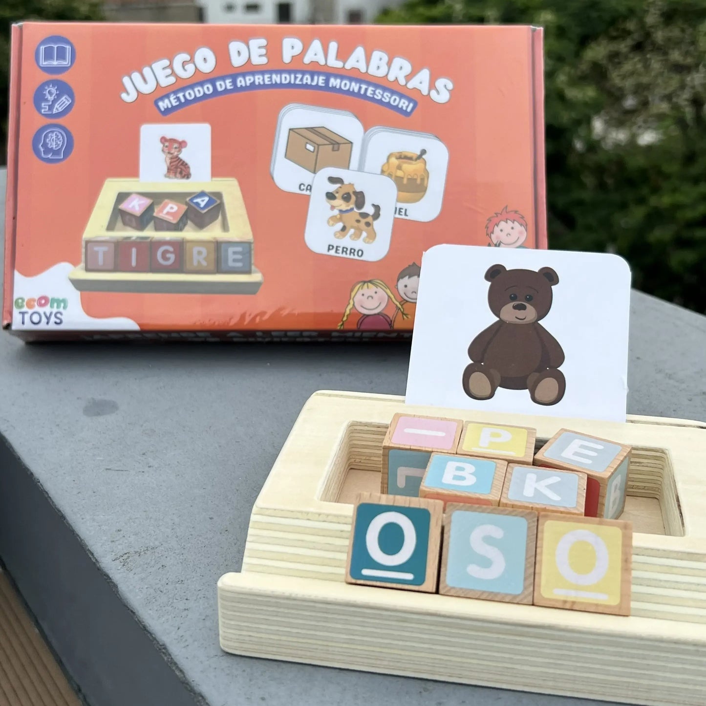 JUEGO DE PALABRAS MONTESSORI