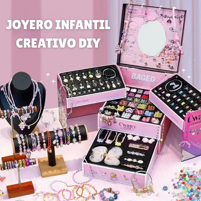 JOYERO INFANTIL CREATIVO DIY