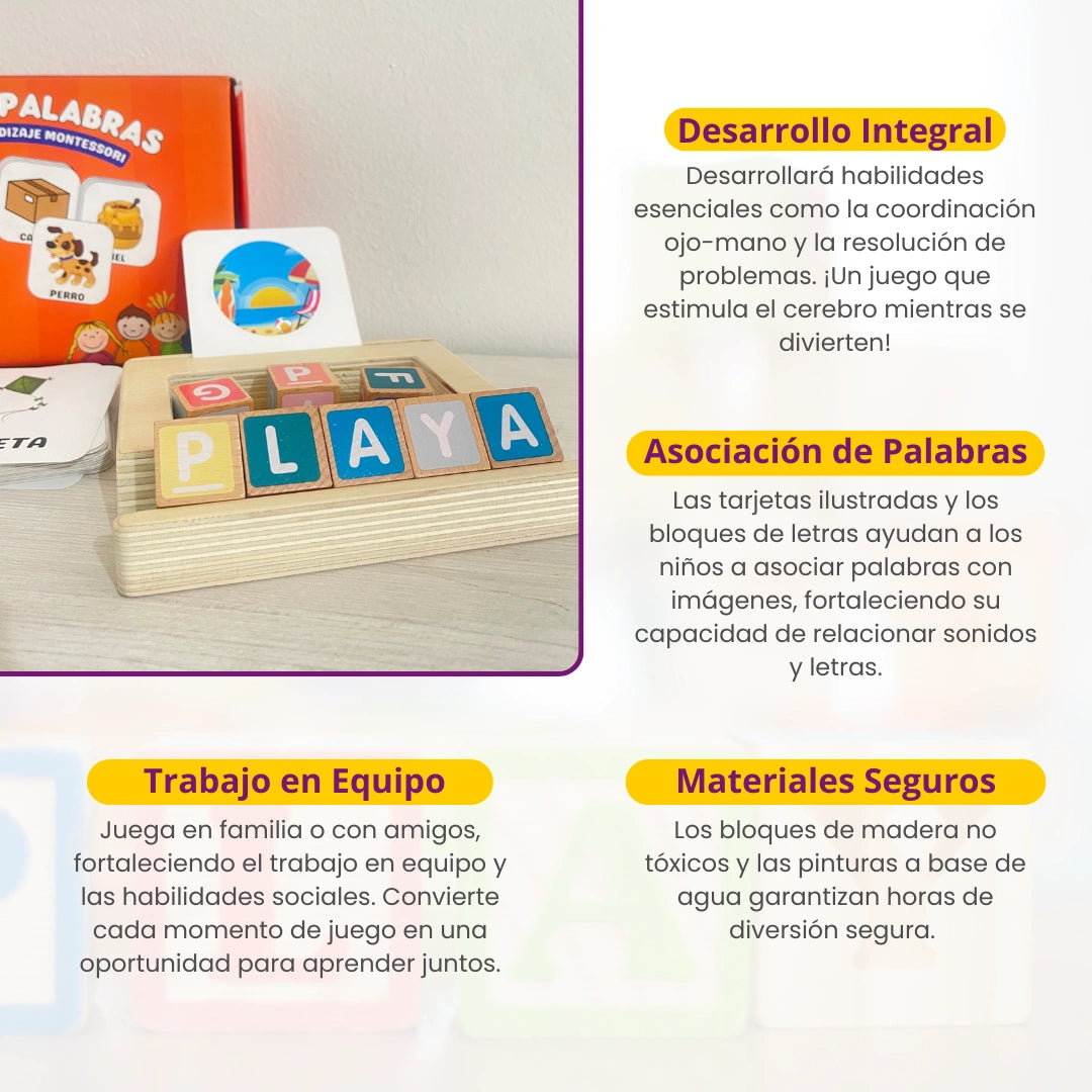 JUEGO DE PALABRAS MONTESSORI