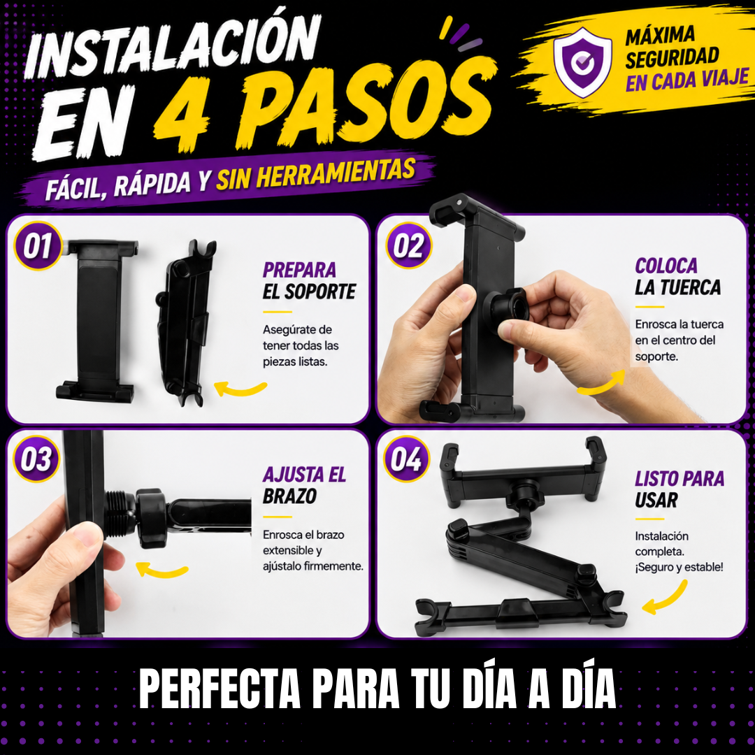 SOPORTE AJUSTABLE AUTO FLEX