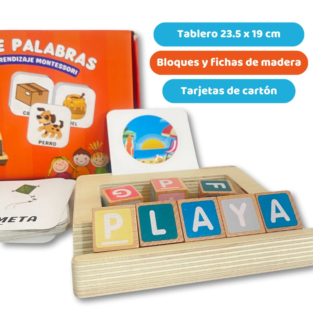 JUEGO DE PALABRAS MONTESSORI