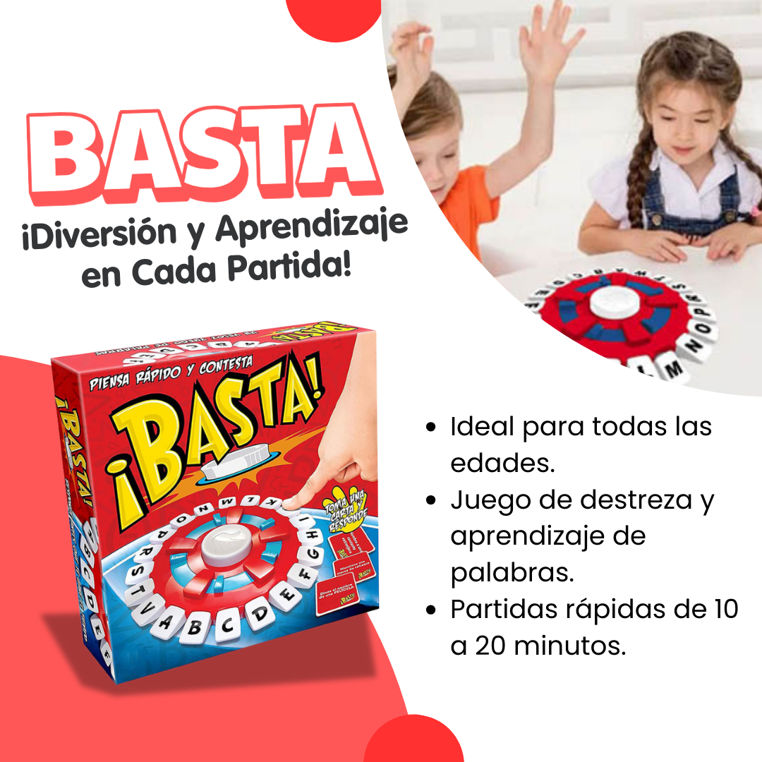 JUEGO DE PALABRAS BASTA-TAPPLE