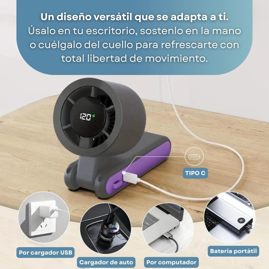 VENTILADOR PORTÁTIL ICETURBO