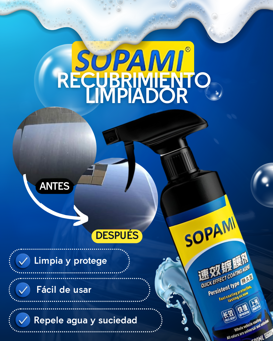 SOPAMI RECUBRIMIENTO LIMPIADOR