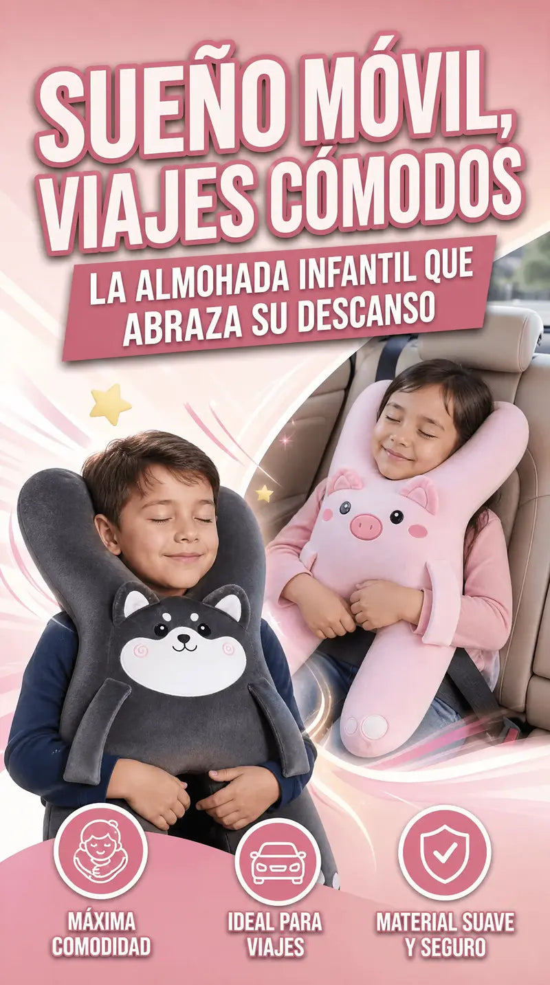 ALMOHADA INFANTIL SUEÑOMÓVIL