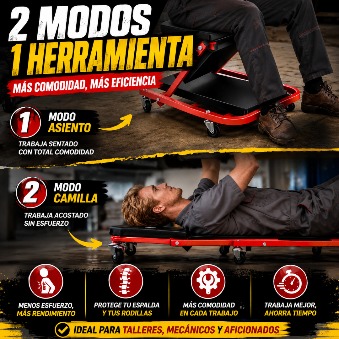ASIENTO MECÁNICO 2 EN 1 PRO