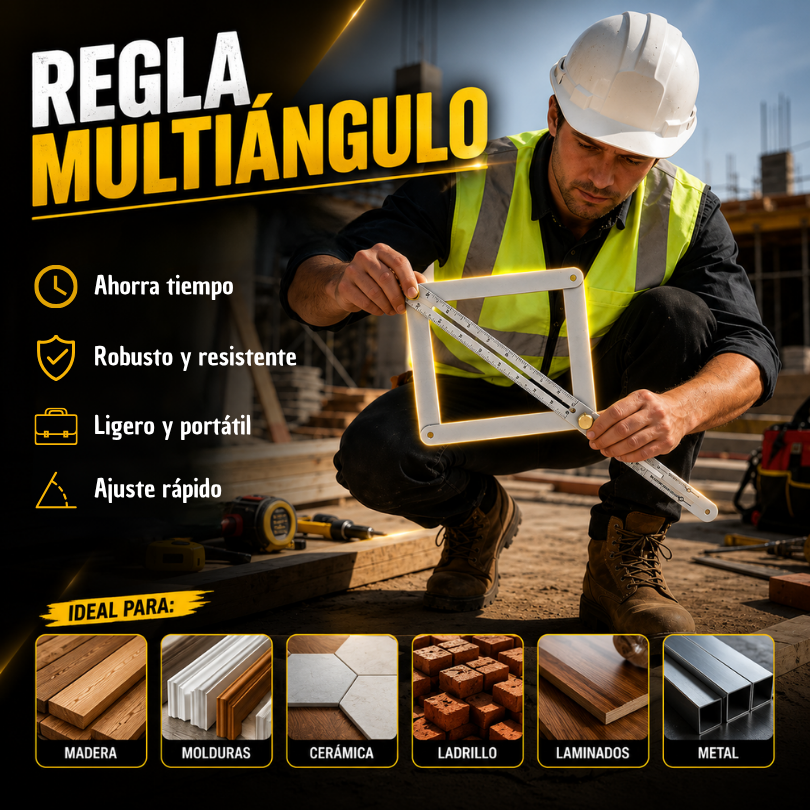REGLA MULTIÁNGULO PRO