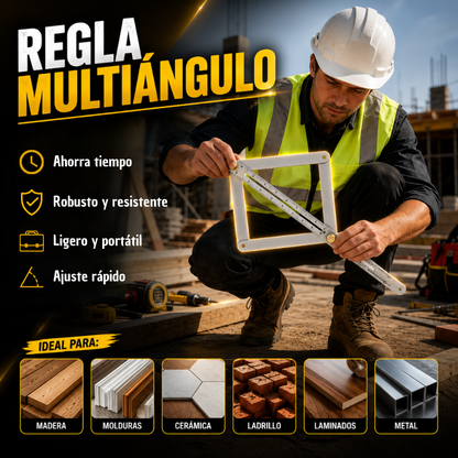 REGLA MULTIÁNGULO PRO