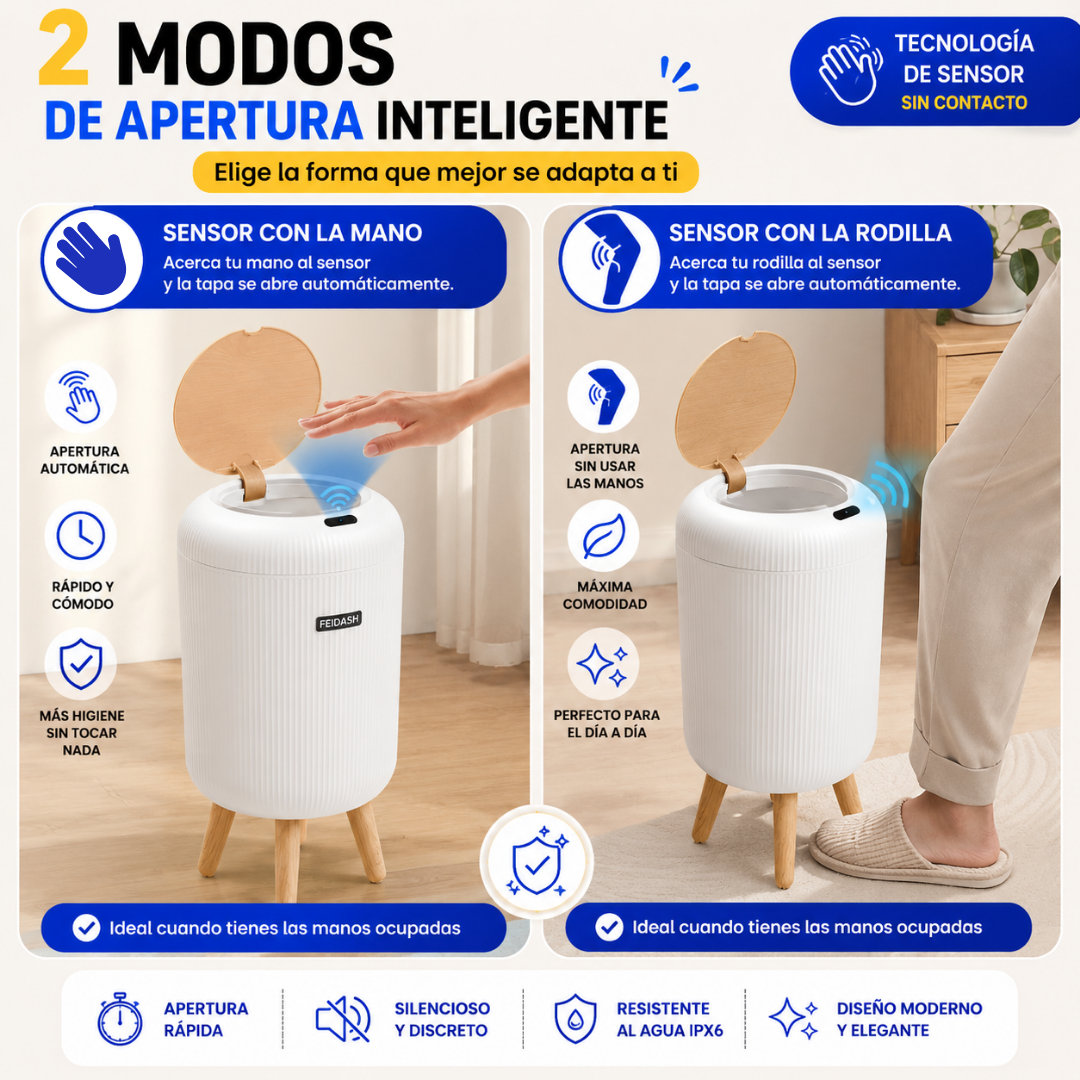 BASURERO SENSOR PRO