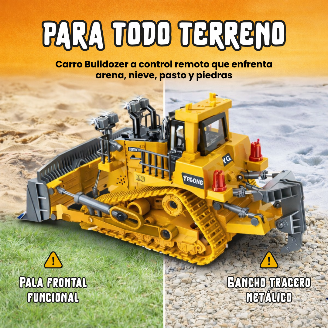 CARRO BULLDOZER RC