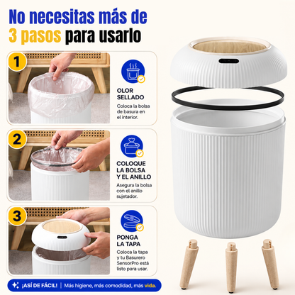 BASURERO SENSOR PRO