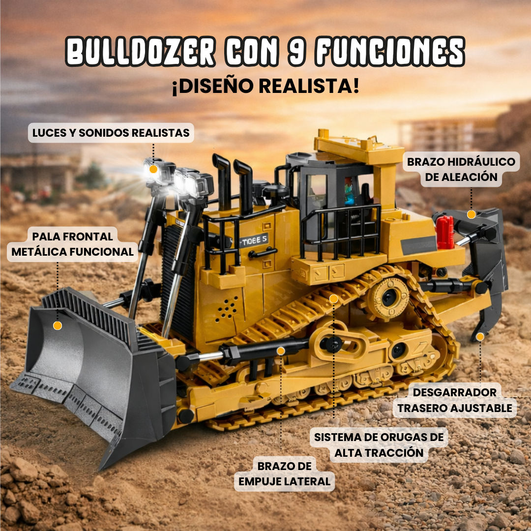 CARRO BULLDOZER RC