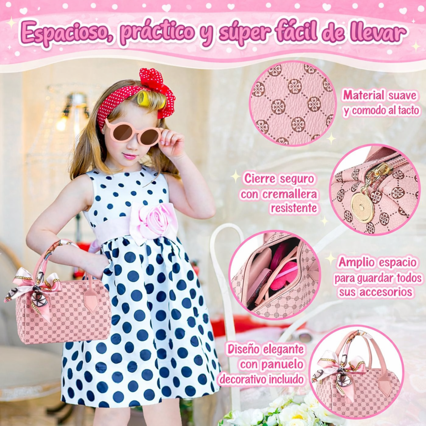 SET DE BOLSO Y MAQUILLAJE