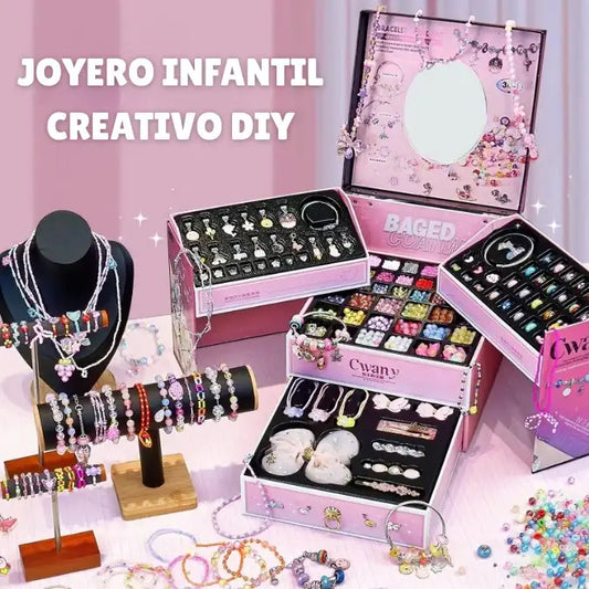 JOYERO INFANTIL CREATIVO DIY