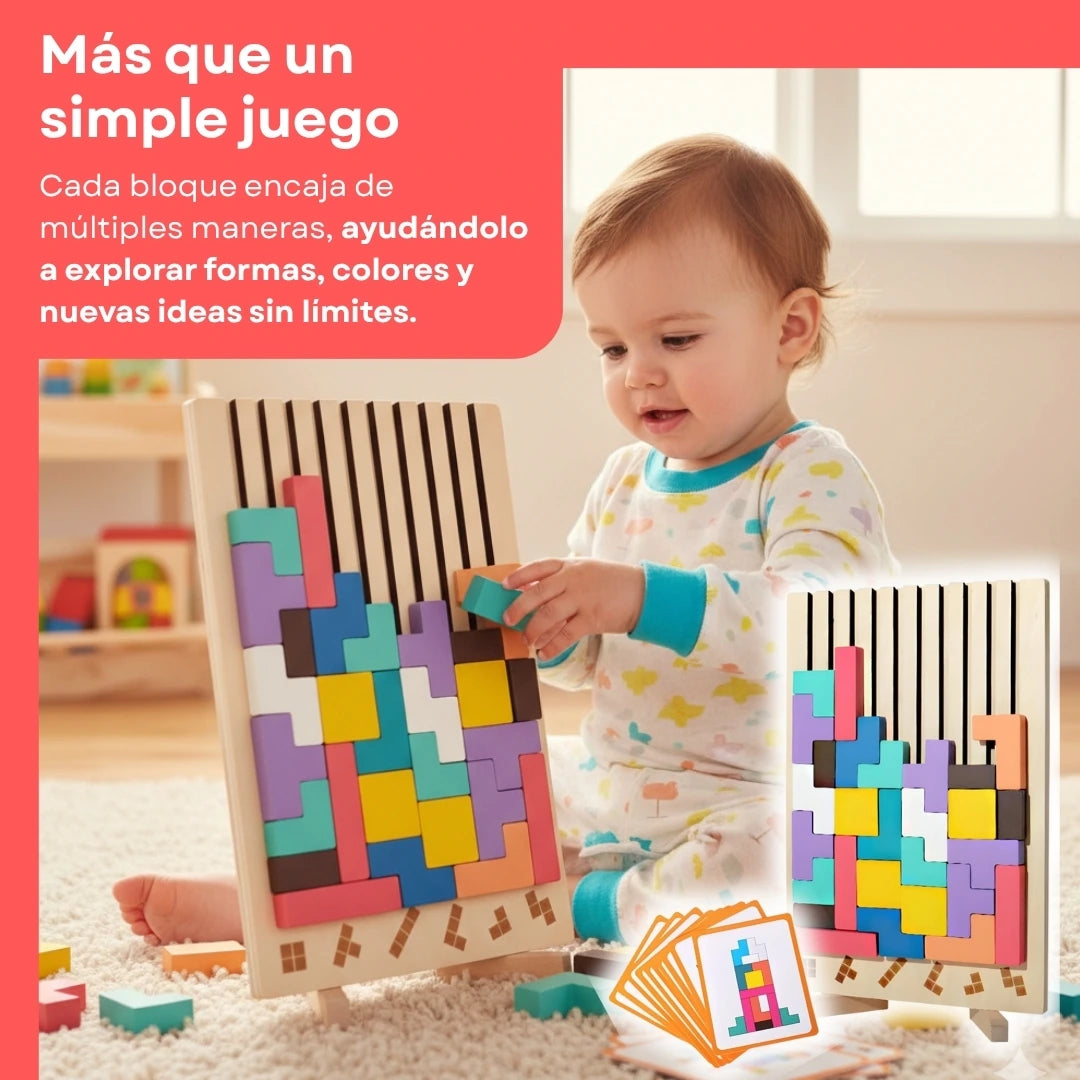 JUGUETE MONTESSORI ROMPECABEZAS 3D