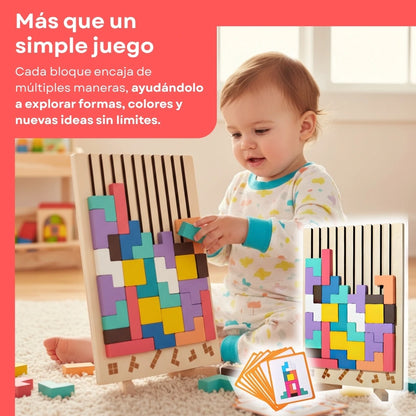 JUGUETE MONTESSORI ROMPECABEZAS 3D
