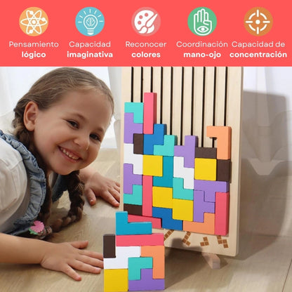 JUGUETE MONTESSORI ROMPECABEZAS 3D