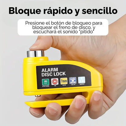 CANDADO CON ALARMA