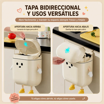 BASURERO MULTIESPACIO KAWAII 12L