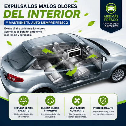 VENTILADOR SOLAR AUTOFRESH