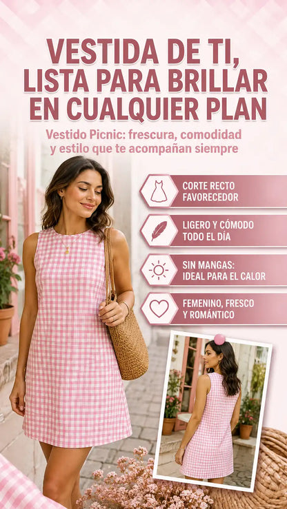 VESTIDO PICNIC VICHY
