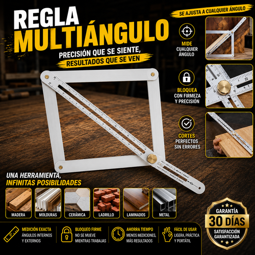 REGLA MULTIÁNGULO PRO