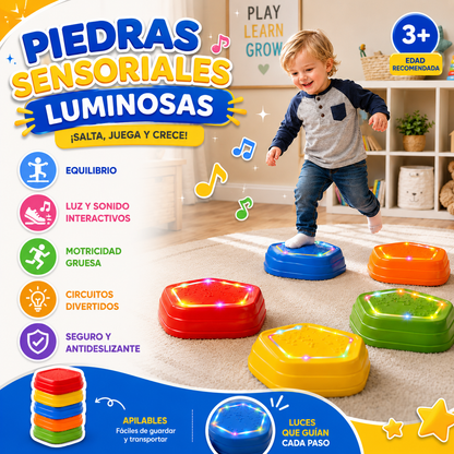 PIEDRAS SENSORIALES LUMINOSAS