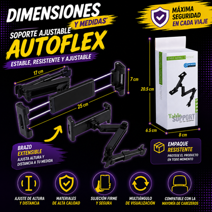 SOPORTE AJUSTABLE AUTO FLEX