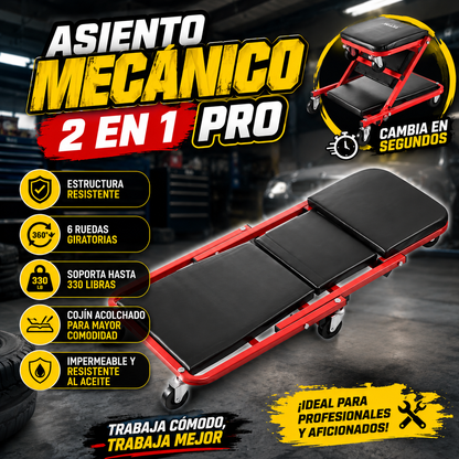 ASIENTO MECÁNICO 2 EN 1 PRO