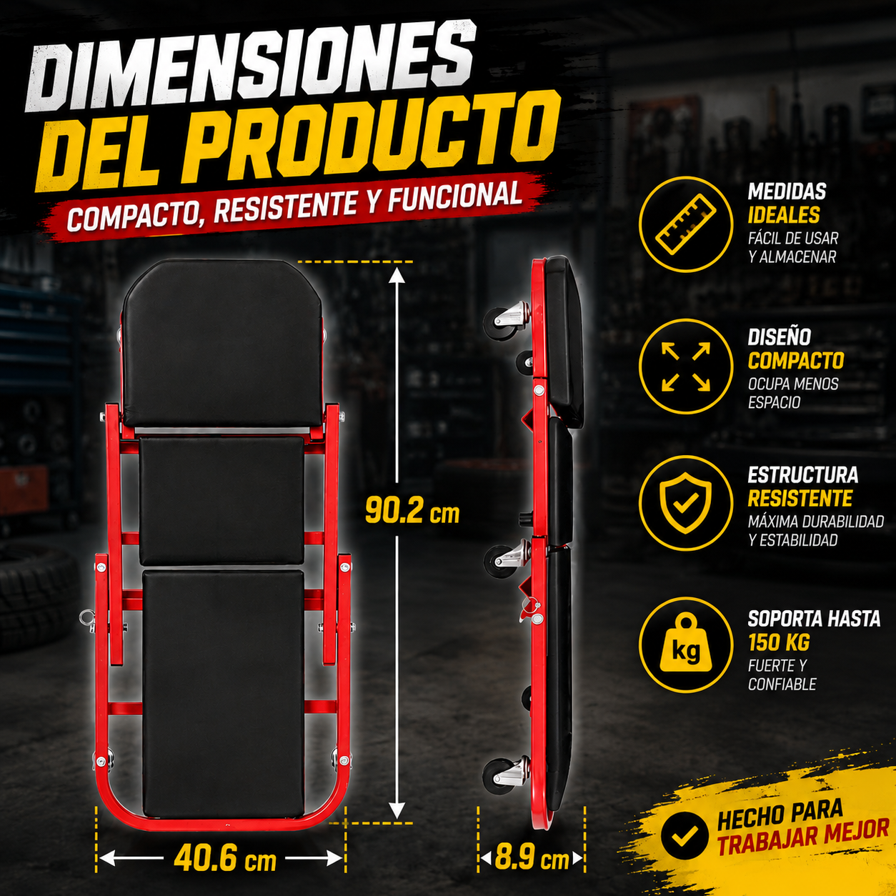 ASIENTO MECÁNICO 2 EN 1 PRO