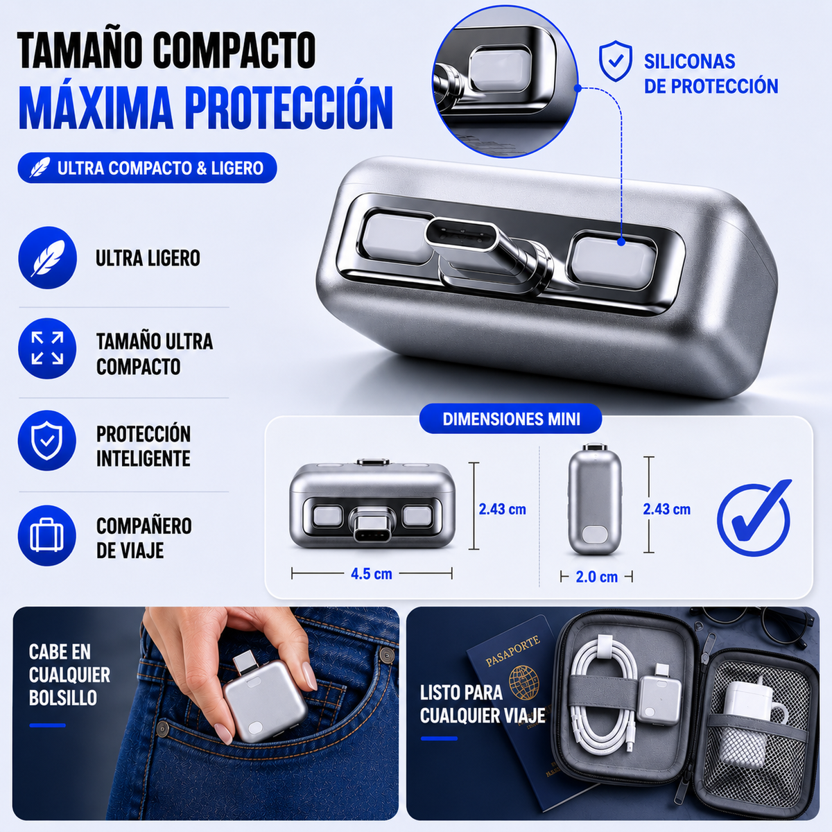 ADAPTADOR PROTECTOR DE BATERÍA