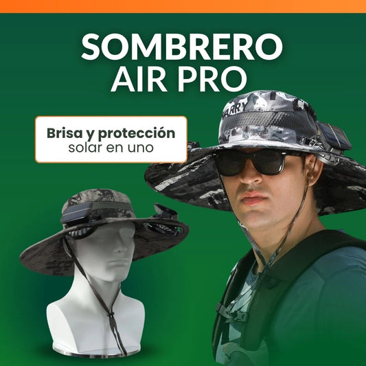 SOMBRERO CON VENTILADORES - AIR PRO