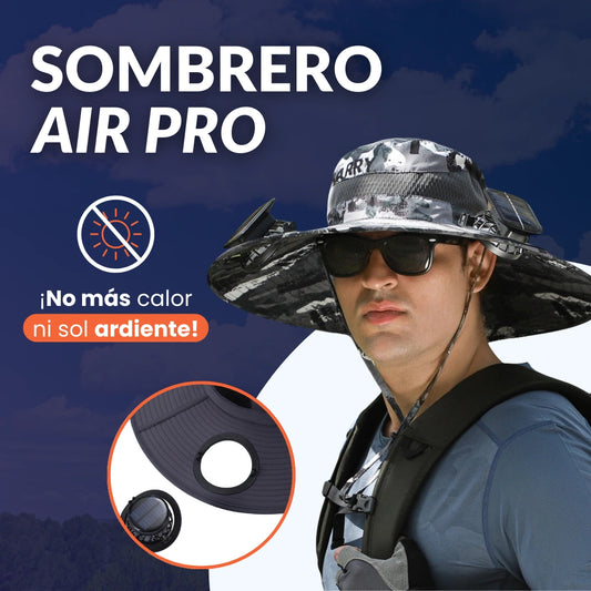 SOMBRERO CON VENTILADORES - AIR PRO
