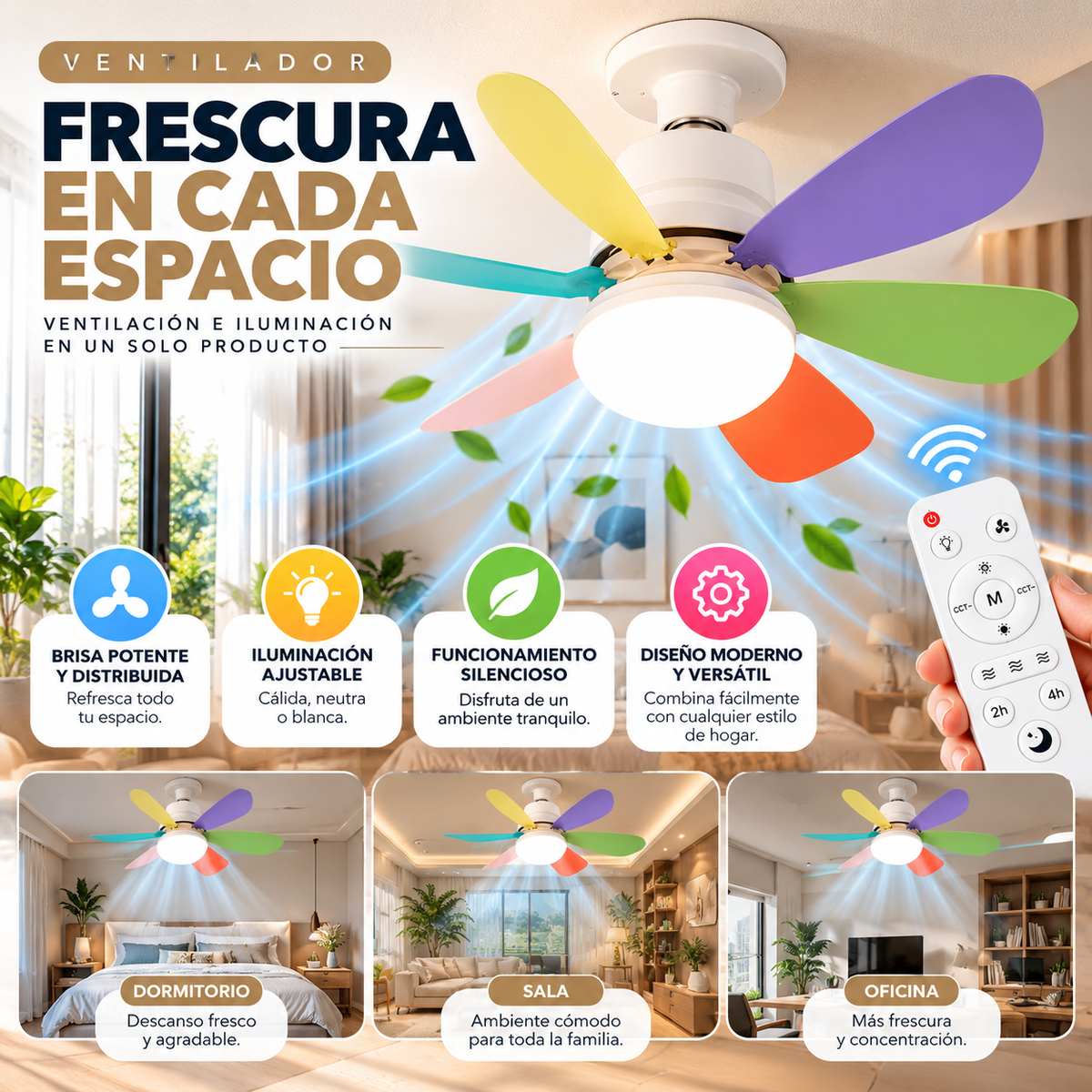 VENTILADOR FRESH HOME