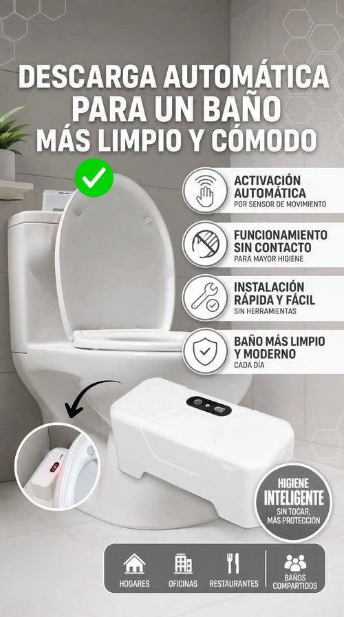 SENSOR FLUSH PARA INODORO