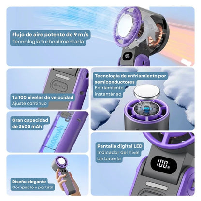 VENTILADOR PORTÁTIL ICETURBO
