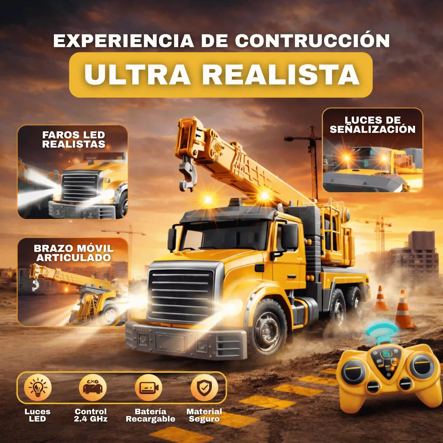 CAMIÓN GRÚA CONSTRUCTOR RC