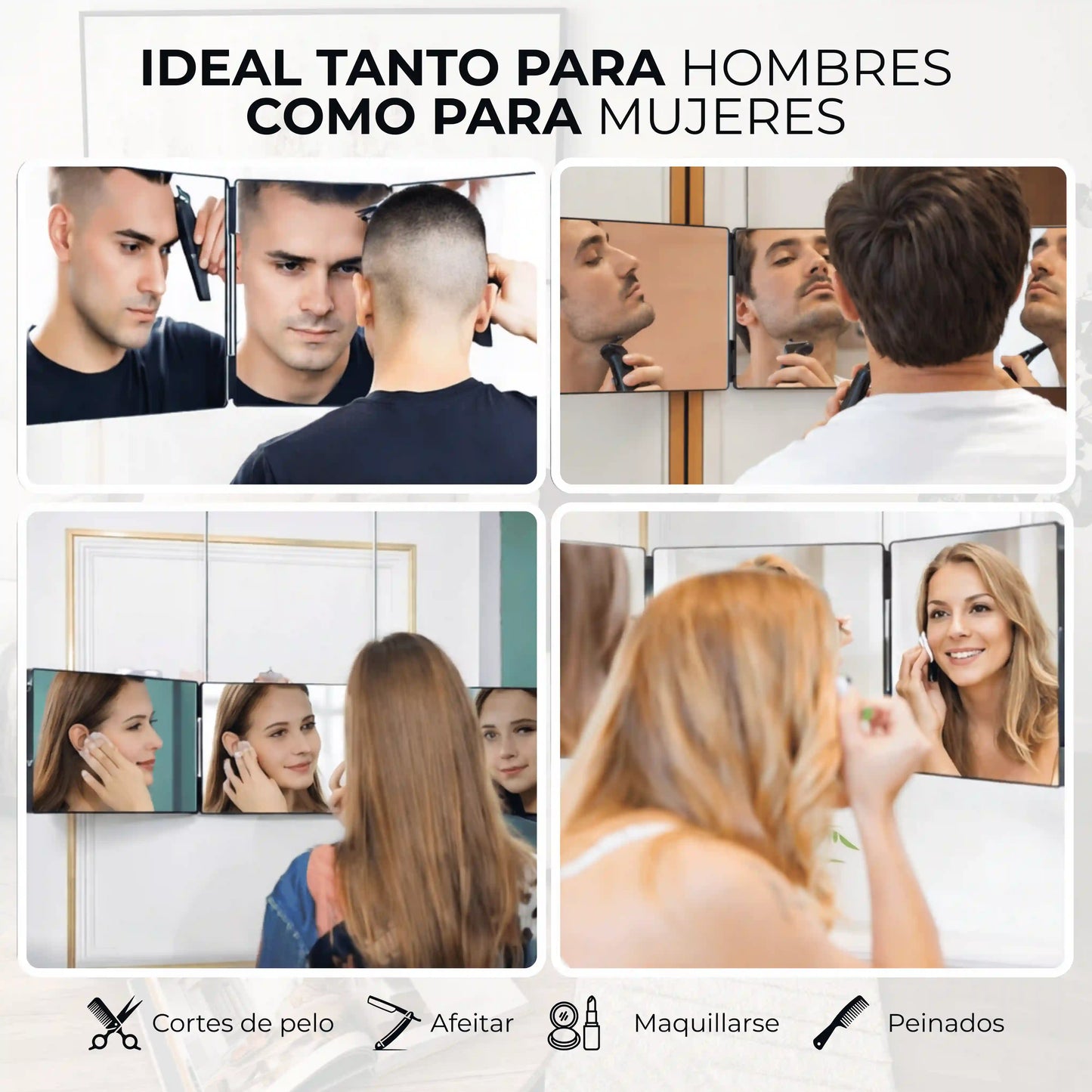 ESPEJO 360° PROFESIONAL PLEGABLE