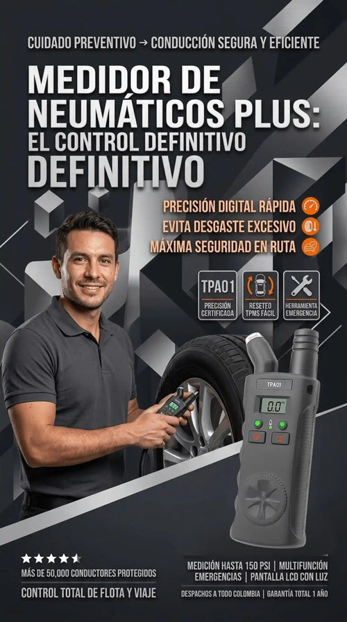 MEDIDOR DE NEUMÁTICOS PLUS