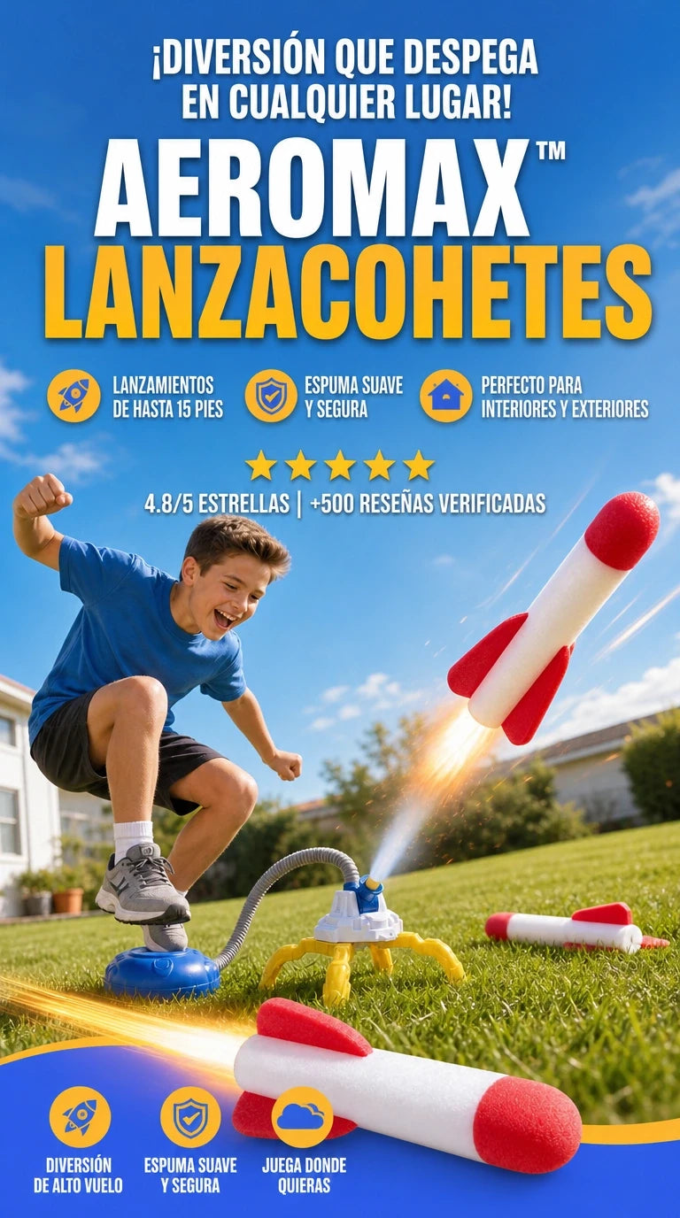 LANZACOHETES AREOMAX