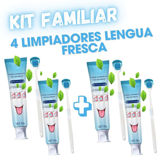 X4 KITS DE GEL LENGUA FRESCA