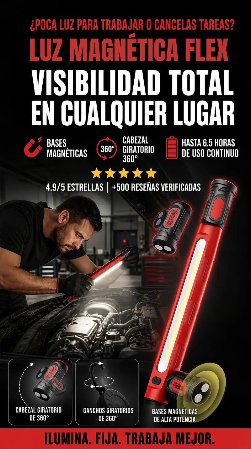 LUZ MAGNÉTICA FLEX