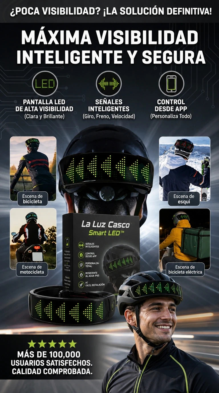 LUZ CASCO SMART LED