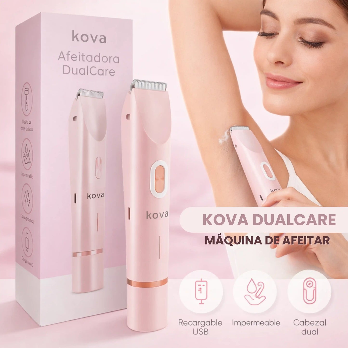 KOVA® - AFEITADORA DUALCARE