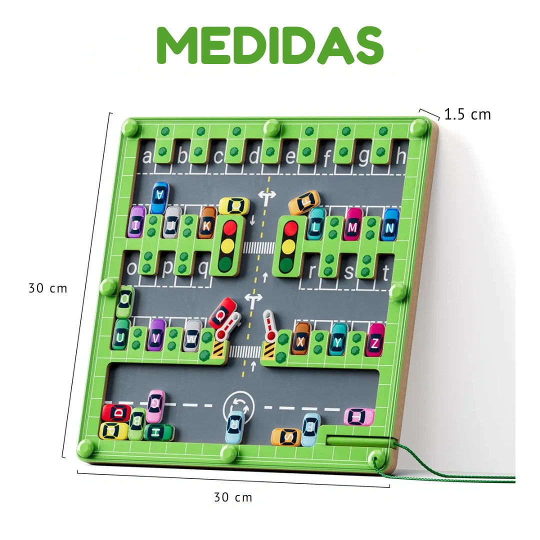 LABERINTO MAGNÉTICO ABC - Aprendizaje del abecedario