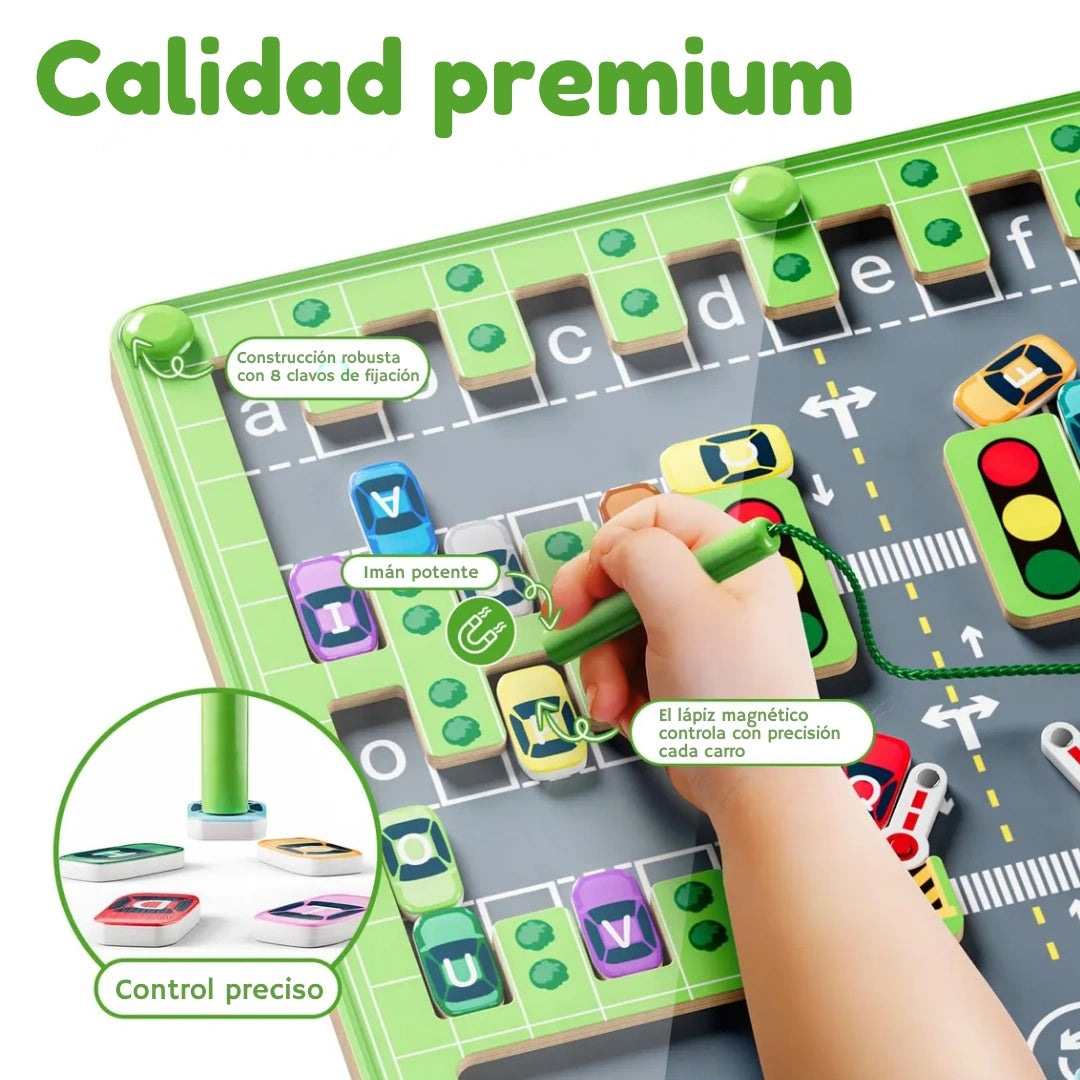 LABERINTO MAGNÉTICO ABC - Aprendizaje del abecedario