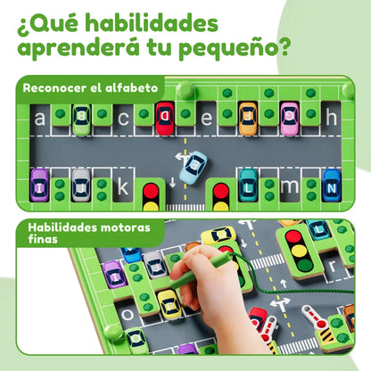 LABERINTO MAGNÉTICO ABC - Aprendizaje del abecedario