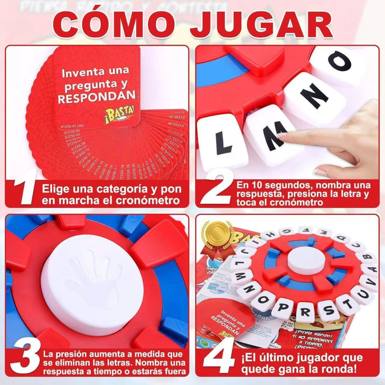 JUEGO DE PALABRAS BASTA-TAPPLE