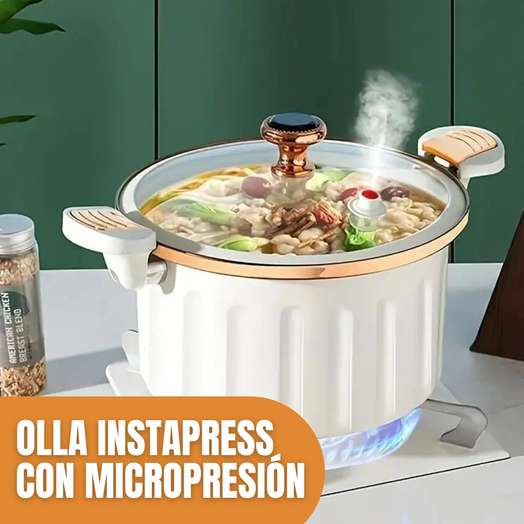 OLLA INSTAPRESS CON MICROPRESIÓN