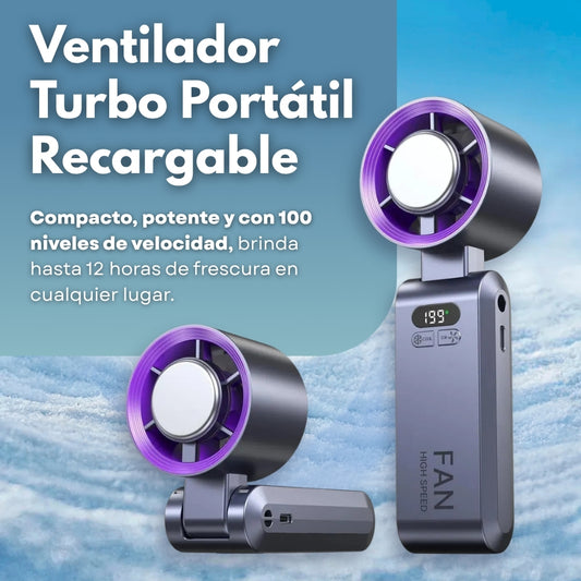VENTILADOR PORTÁTIL ICETURBO